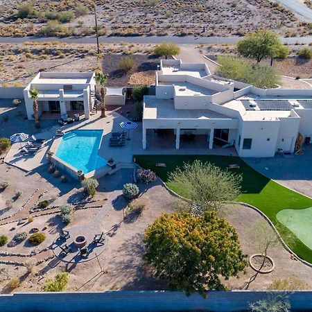 Adobe Arizona Home With City And Mountain Views Queen Creek Luaran gambar