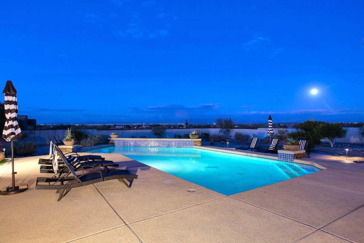 Adobe Arizona Home With City And Mountain Views Queen Creek Luaran gambar