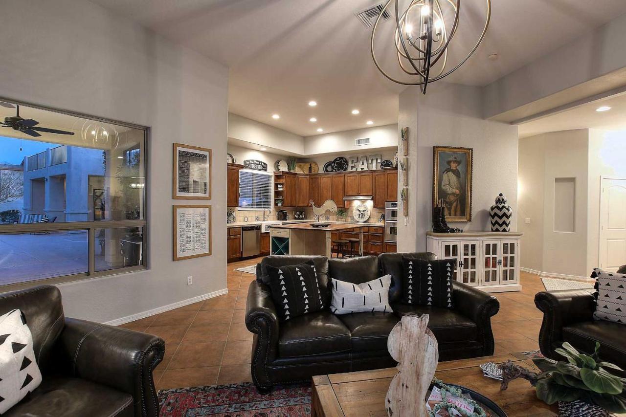 Adobe Arizona Home With City And Mountain Views Queen Creek Luaran gambar