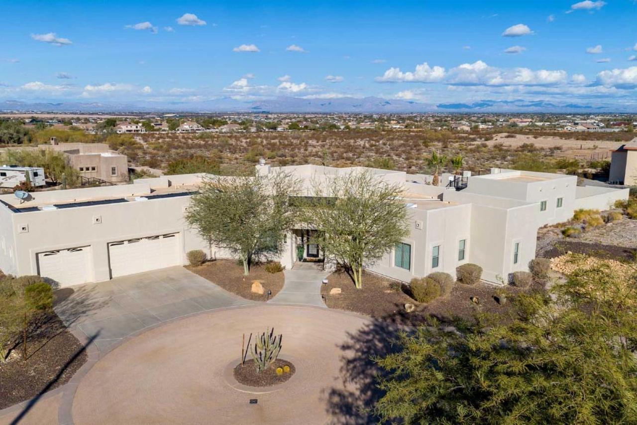 Adobe Arizona Home With City And Mountain Views Queen Creek Luaran gambar