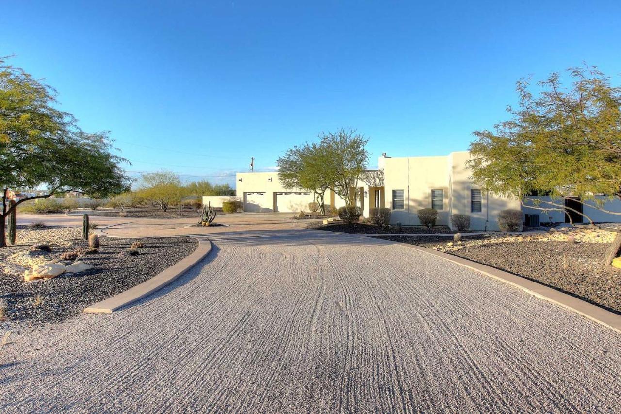 Adobe Arizona Home With City And Mountain Views Queen Creek Luaran gambar