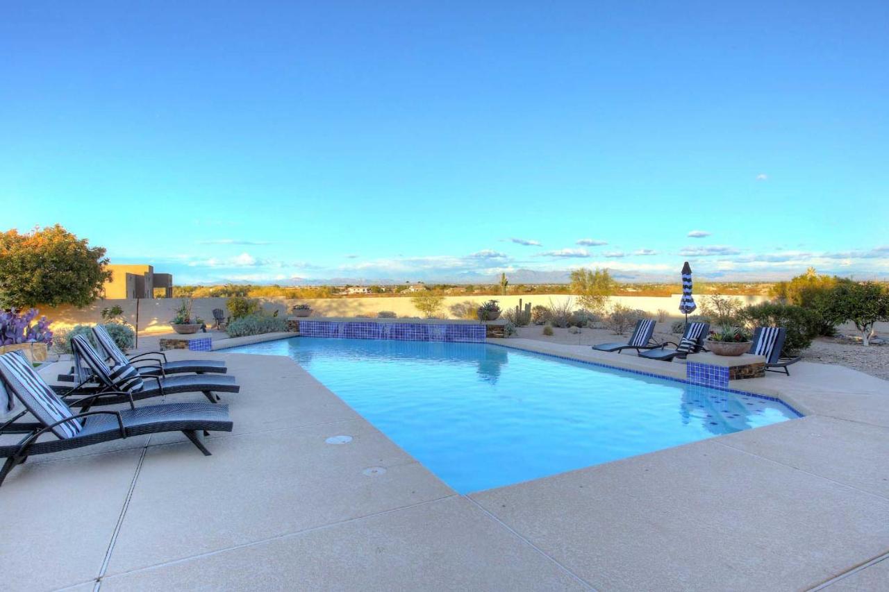 Adobe Arizona Home With City And Mountain Views Queen Creek Luaran gambar